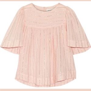 Isabel Marant Etolie Flutter Sleeve Blouse Top